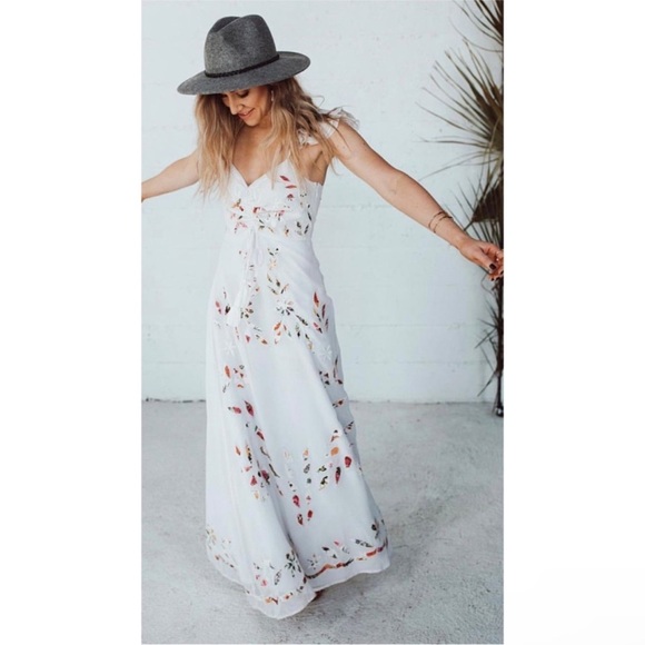 FARM Rio | Dresses | Anthropologie Farm Rio Quintana Maxi Dress | Poshmark